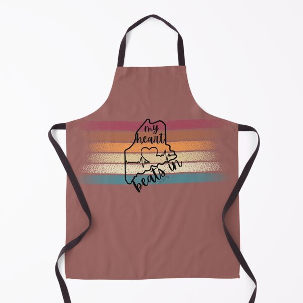 Item preview, My heart beats in Maine designed and sold by HooYooTeeTees.