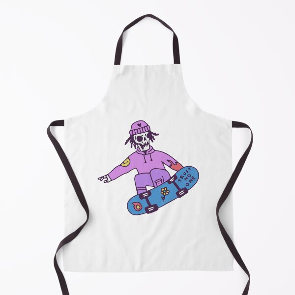 Item preview, skeleton skater trust no one designed and sold by HopAbernathy.
