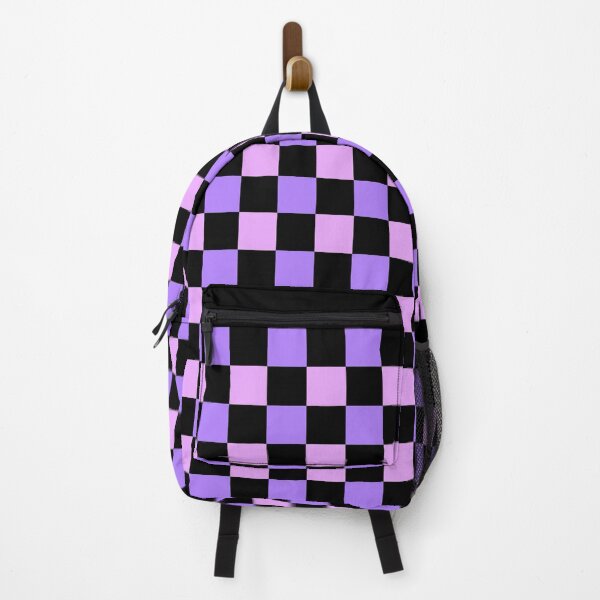 Item preview, pink purple checkered designed and sold by dedoma.