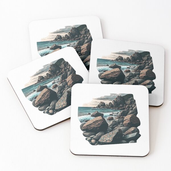 Item preview, Rocky Shoreline Serenity designed and sold by OAK231.