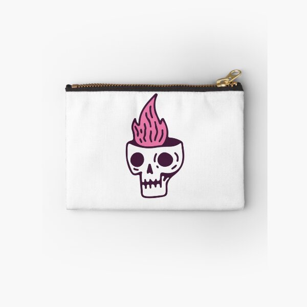 Item preview, skull head with fire designed and sold by HopAbernathy.