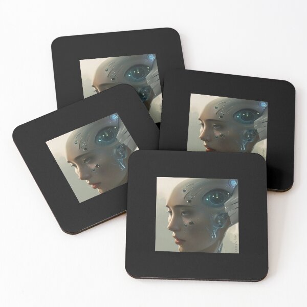 Item preview, Cyborg with Giant Eye designed and sold by UglyAIArtwork.