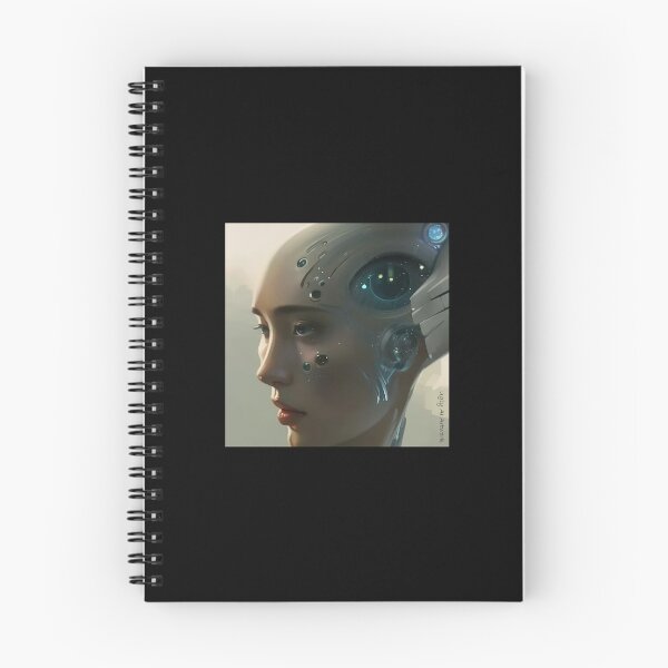 Item preview, Cyborg with Giant Eye designed and sold by UglyAIArtwork.
