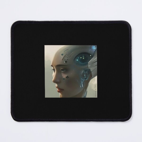 Item preview, Cyborg with Giant Eye designed and sold by UglyAIArtwork.