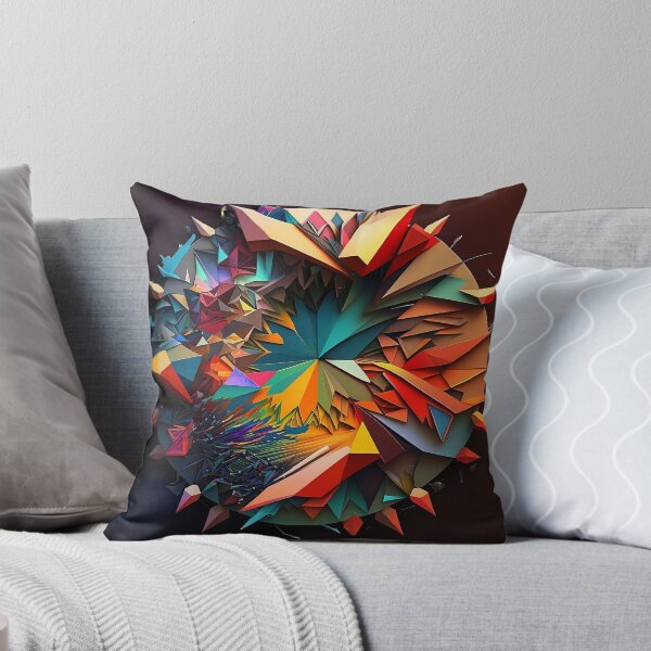 Item preview, Diseño abstracto geométrico colorido con detalles intrincados designed and sold by EnzoZs.