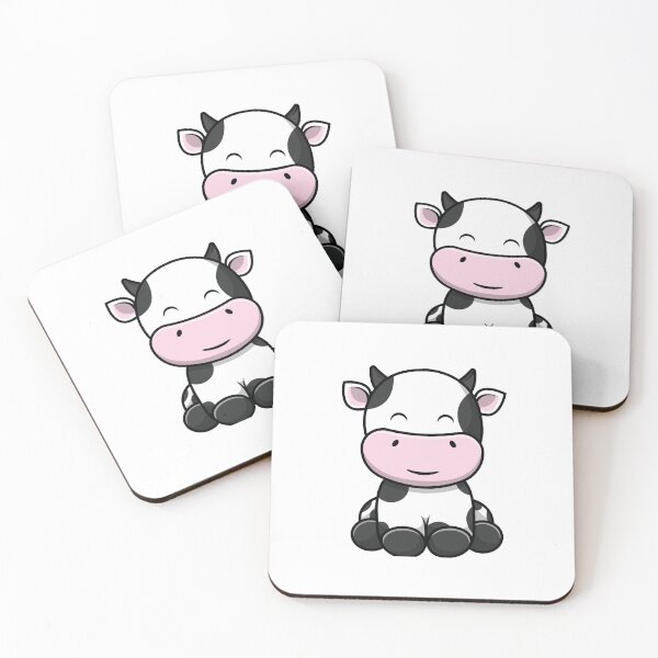 Item preview, Cute little cow cartoon designed and sold by A-B-H.