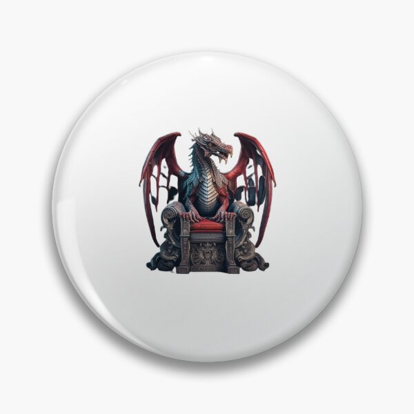 Item preview, A dragon sitting on the throne  designed and sold by Kachishop.