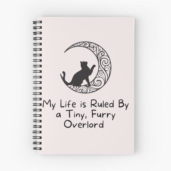 Item preview, Cat in the Moon My Life Is Ruled By a Tiny Furry Overlord  designed and sold by Cheeeeky.