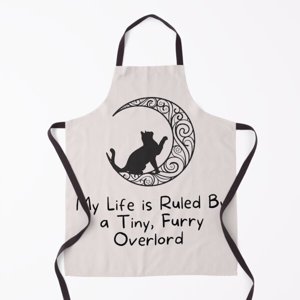 Item preview, Cat in the Moon My Life Is Ruled By a Tiny Furry Overlord  designed and sold by Cheeeeky.