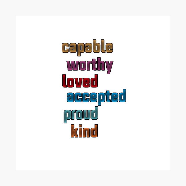 Item preview,  capable worthy loved  accepted proud kind designed and sold by amazow.