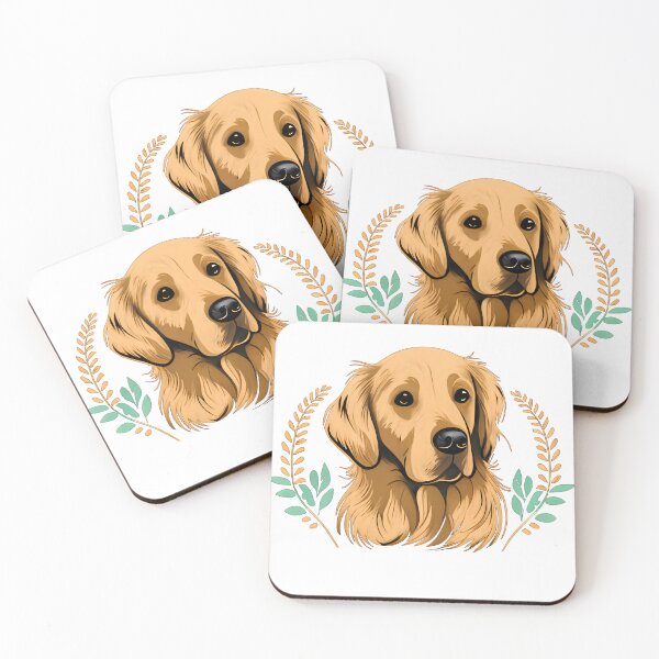 Item preview, Cute Golden Retriever designed and sold by AhSitckAhStick.