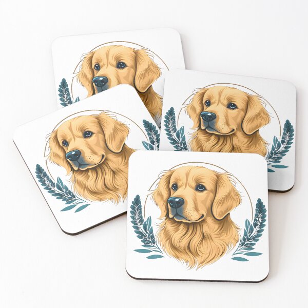 Item preview, Cute Golden Retriever designed and sold by AhSitckAhStick.