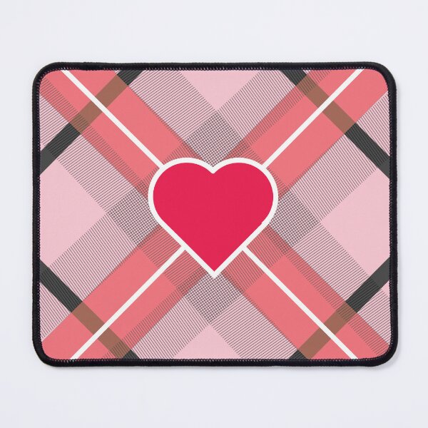 Item preview, Red Heart Plaid Pattern designed and sold by Colin Polley.