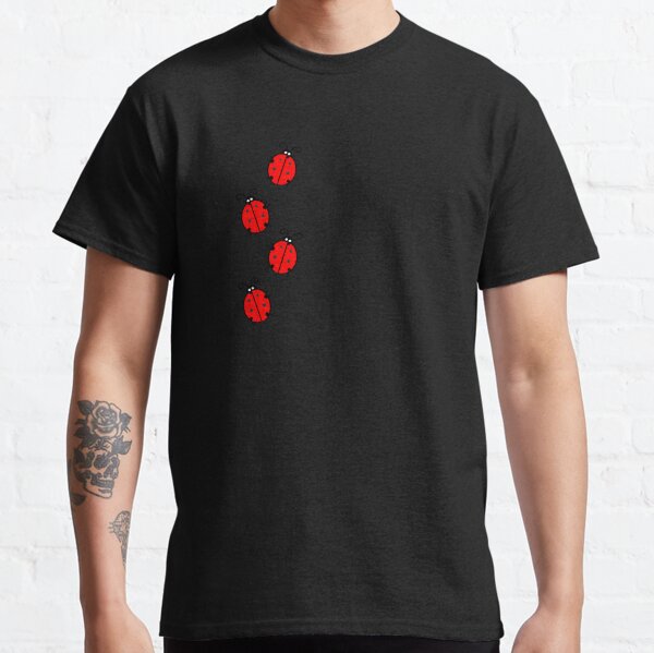 Red & Black Ladybug Classic T-Shirt