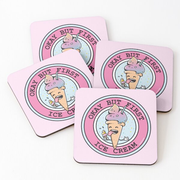 Item preview, Okay But First Ice Cream designed and sold by bolimj.