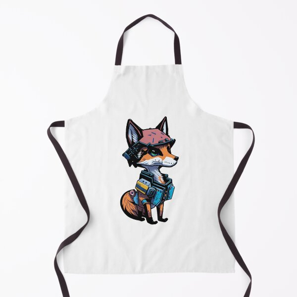Item preview, CYBER FOX Sticker designed and sold by Rusty lynx Design.