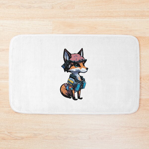 Item preview, CYBER FOX Sticker designed and sold by Rusty lynx Design.