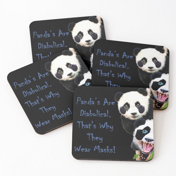 Item preview, Panda Are Diabolical designed and sold by Patricia Brown.