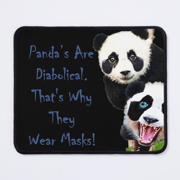 Item preview, Panda Are Diabolical designed and sold by Patricia Brown.