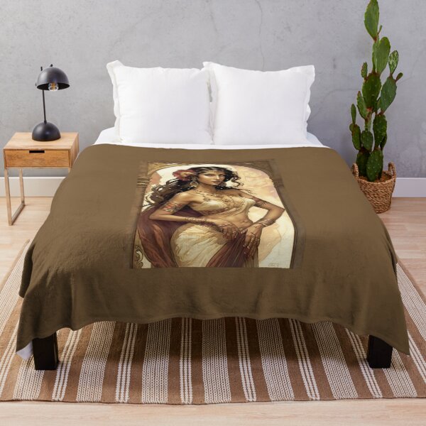 Item preview, Indian Beauty Dancing designed and sold by ArtNouveauChic.