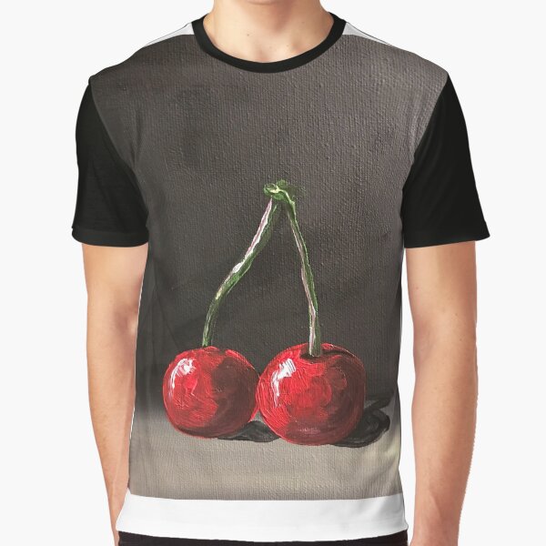 Vista previa del artículo con la obra «Cherries», diseñado y vendido por H2oColorgirl.