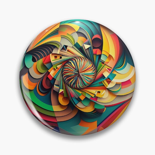 Item preview, Colorful and Dynamic Geometric Abstract Artwork designed and sold by EnzoZs.