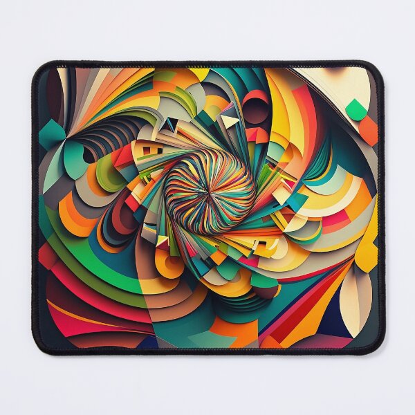 Item preview, Colorful and Dynamic Geometric Abstract Artwork designed and sold by EnzoZs.