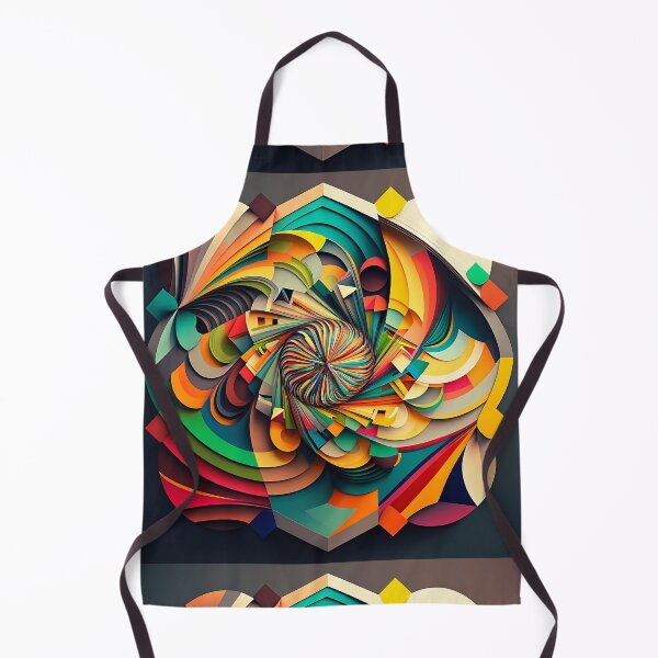 Item preview, Colorful and Dynamic Geometric Abstract Artwork designed and sold by EnzoZs.
