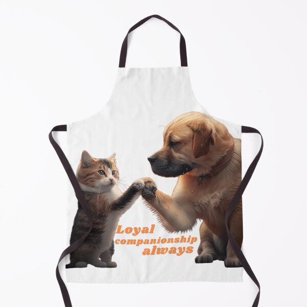 Item preview, cat and dog : loyal campanionship always designed and sold by Abdessamad HAFIANI ⭐⭐⭐⭐⭐.