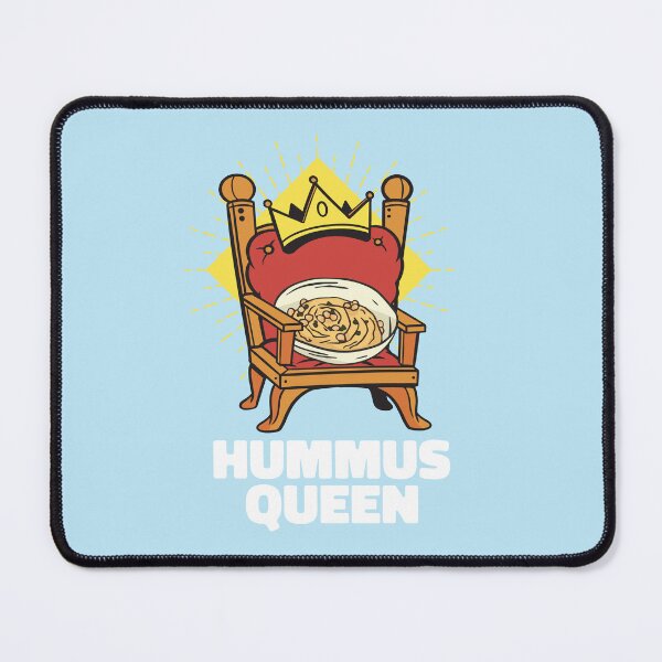 Item preview, Funny Hummus Chickpeas Queen  designed and sold by MrEddie10.