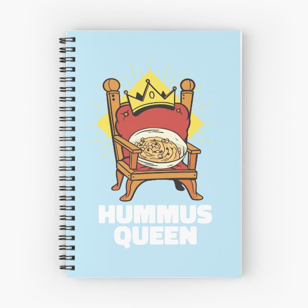 Item preview, Funny Hummus Chickpeas Queen  designed and sold by MrEddie10.