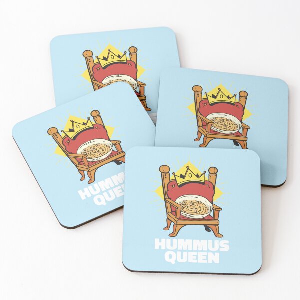 Item preview, Funny Hummus Chickpeas Queen  designed and sold by MrEddie10.