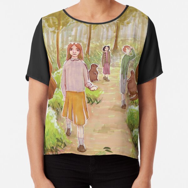 Winter's gone Chiffon Top
