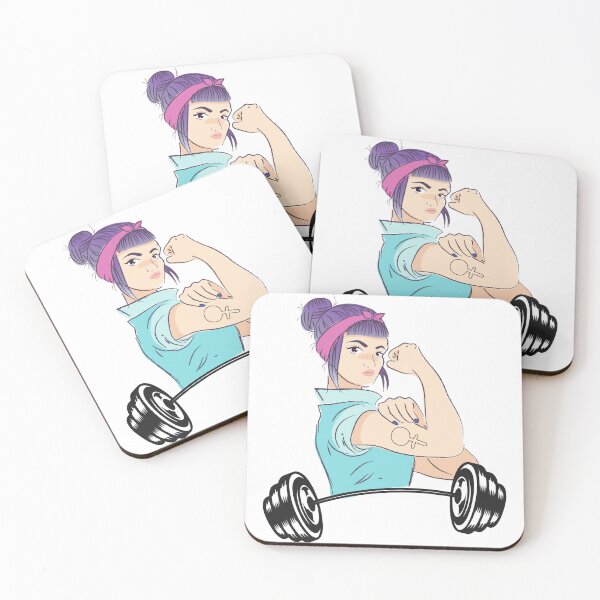 Item preview, i love muscle mommies sticker designed and sold by r1bbit.