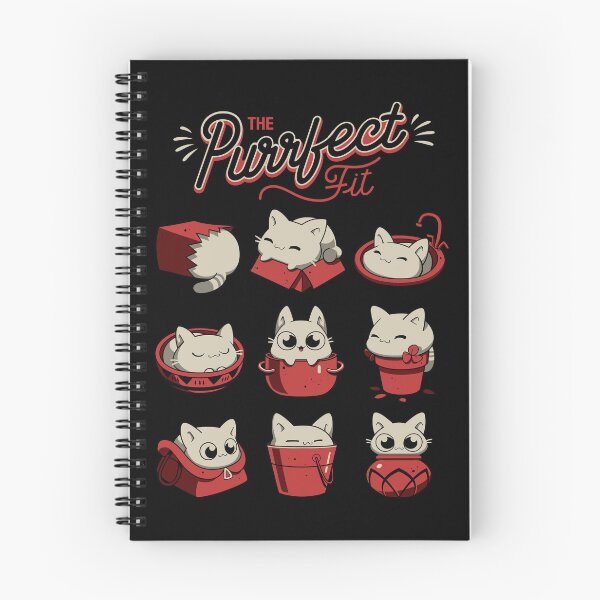 Item preview, The Purrfect Fit - Funny White Cats designed and sold by Snouleaf.