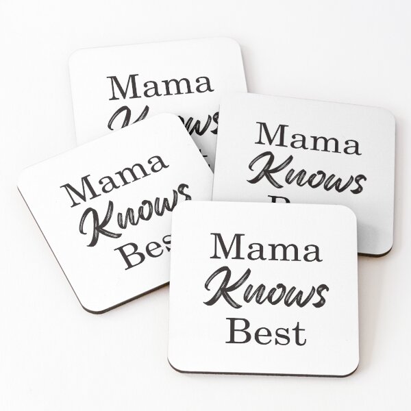 Item preview, mama knows best sticker designed and sold by DAM Creative ⭐⭐⭐⭐⭐.