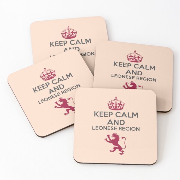 Item preview, Keep Calm and Leonese Region designed and sold by okmultimedia.