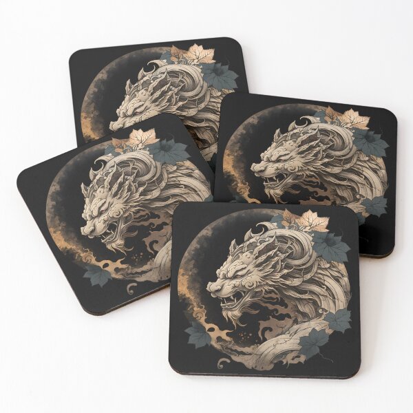 Item preview, Coat of Arms Komainu designed and sold by CalyCollab.