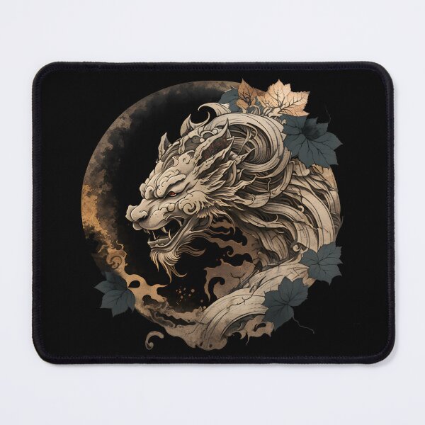 Item preview, Coat of Arms Komainu designed and sold by CalyCollab.