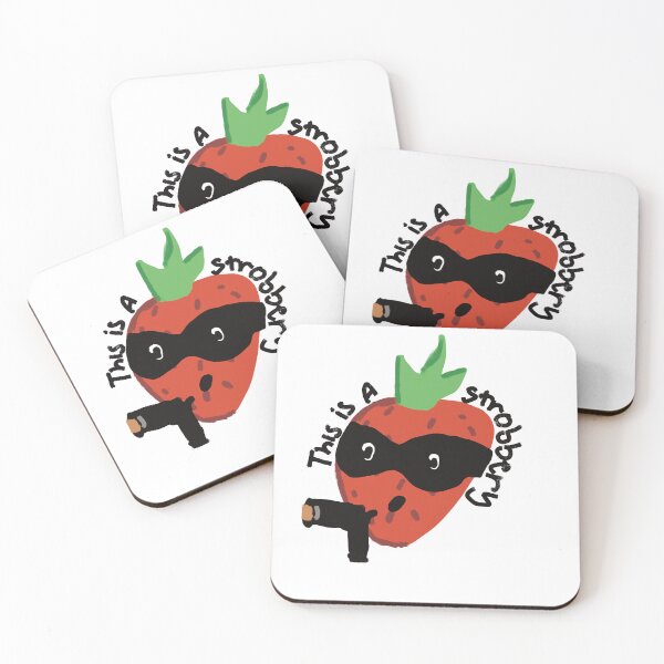 Item preview, This is a Strobbery - strawberry cartoon design designed and sold by JadedLilacsArt.