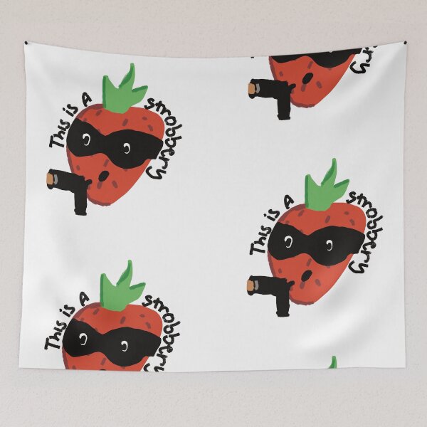 Item preview, This is a Strobbery - strawberry cartoon design designed and sold by JadedLilacsArt.