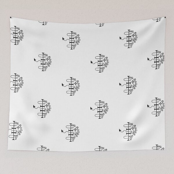 Item preview, Asmodeus' Sigil - Black designed and sold by AntichristDice.
