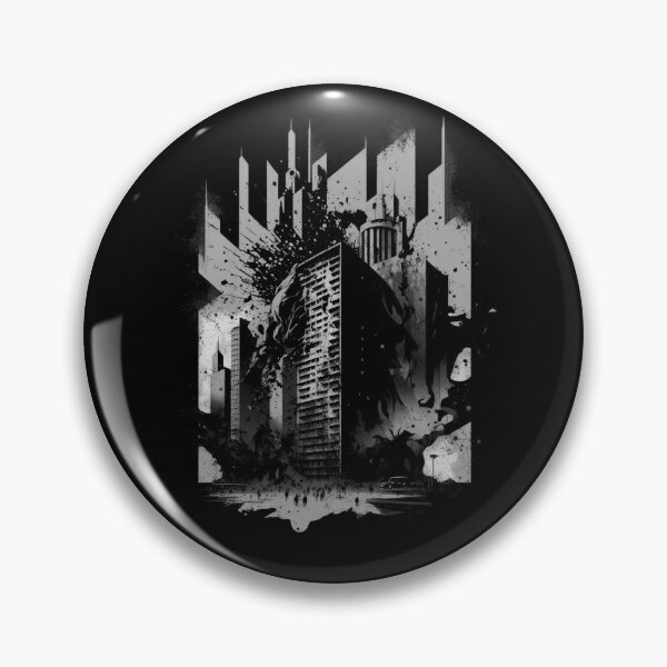 Item preview, Imaginary city in a brutalist style designed and sold by brytfanna.