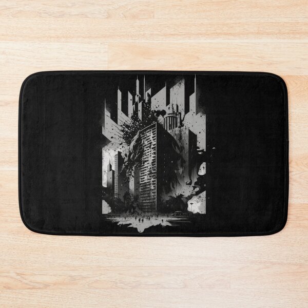 Item preview, Imaginary city in a brutalist style designed and sold by brytfanna.