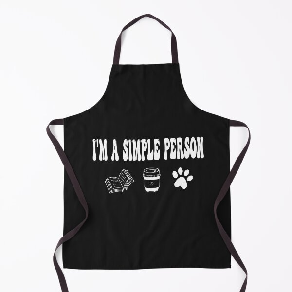 Item preview, I am A Simple Person - Books, Coffee And My Cat Essential T-Shirt designed and sold by Country-Love.