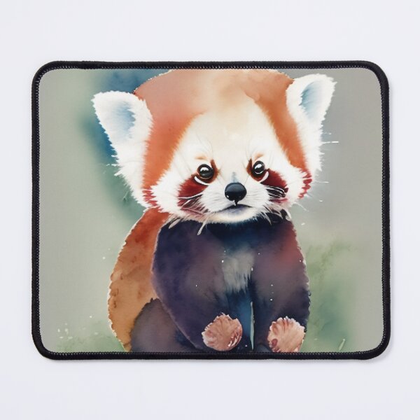 Item preview, Cute Baby Red Panda Art 1 designed and sold by cutiepeaupies.