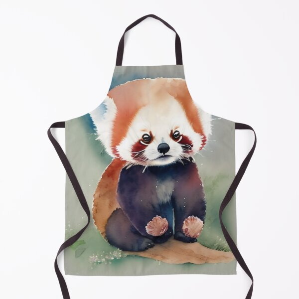 Item preview, Cute Baby Red Panda Art 1 designed and sold by cutiepeupies.