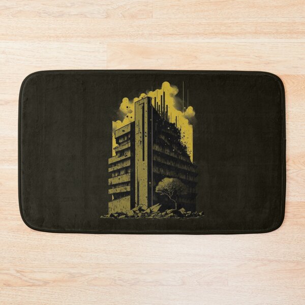 Item preview, Imaginary city in a brutalist style designed and sold by brytfanna.