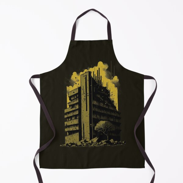 Item preview, Imaginary city in a brutalist style designed and sold by brytfanna.