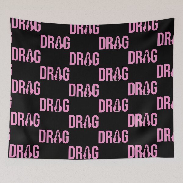 Item preview, Drag in pink designed and sold by NickiPost.